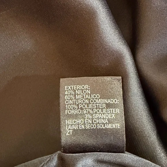 Alex Marie Dress black silver cocktail size 16 - Picture 7 of 11